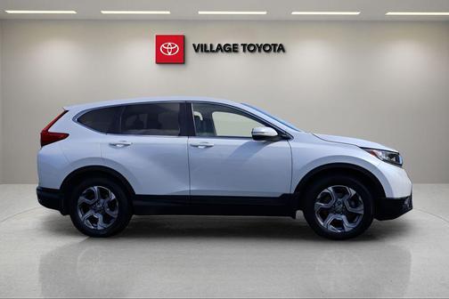 White Diamond Pearl 2018 Honda CR-V EX-L