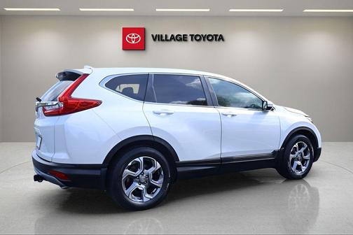 White Diamond Pearl 2018 Honda CR-V EX-L
