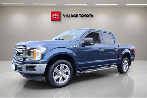 Blue 2020 Ford F-150 XLT