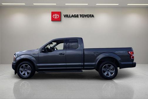 Stone Gray 2018 Ford F-150 XLT