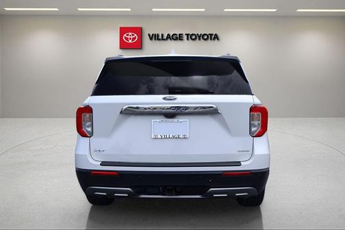 Star White Metallic Tri-Coat 2020 Ford Explorer XLT