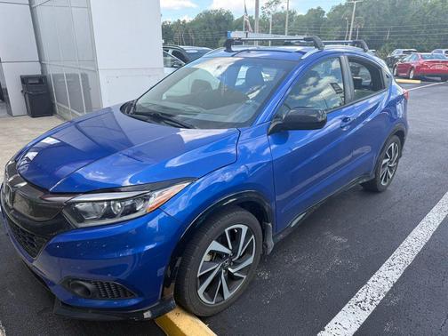 Aegean Blue Metallic 2019 Honda HR-V Sport
