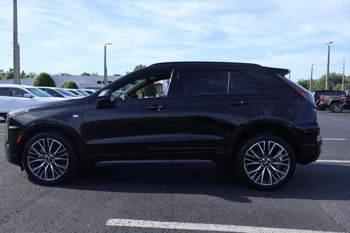 Stellar Black Metallic 2024 Cadillac XT4 Sport