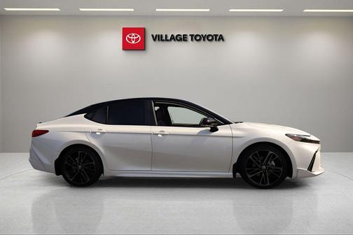 Midnight Black Metallic 2025 Toyota Camry XSE
