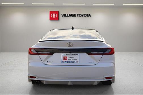 Midnight Black Metallic 2025 Toyota Camry XSE