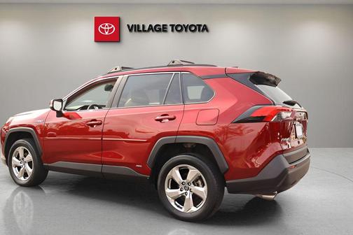 Ruby Flare Pearl 2021 Toyota RAV4 Hybrid XLE Premium