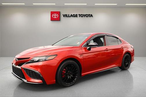 Supersonic Red 2023 Toyota Camry SE