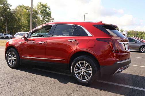 Radiant Red Tintcoat 2023 Cadillac XT5 Premium Luxury
