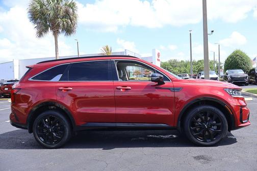 Passion Red Tintcoat 2021 Kia Sorento SX