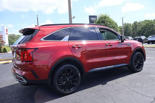 Passion Red Tintcoat 2021 Kia Sorento SX