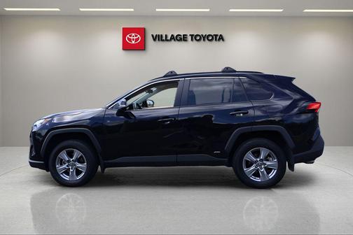 Midnight Black Metallic 2024 Toyota RAV4 Hybrid LE