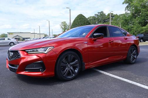Performance Red Pearl 2021 Acura TLX A-Spec