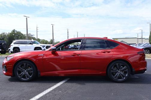 Performance Red Pearl 2021 Acura TLX A-Spec