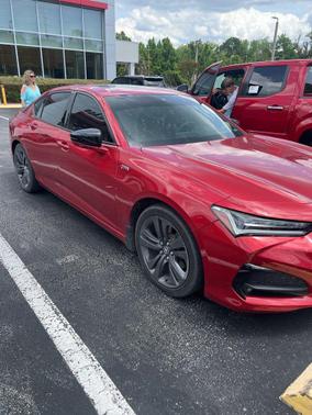 Performance Red Pearl 2021 Acura TLX A-Spec