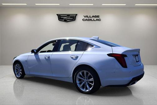 Vibrant White Tricoat 2026 Cadillac CT5 Premium Luxury