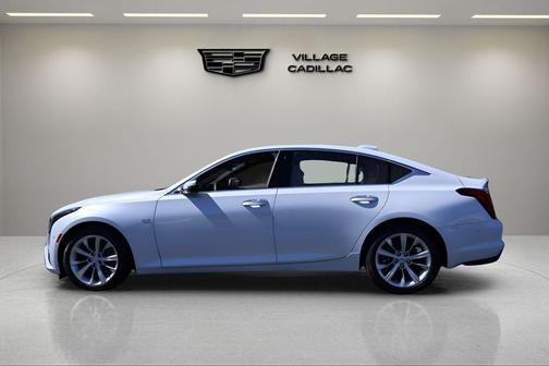 Vibrant White Tricoat 2026 Cadillac CT5 Premium Luxury