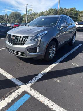 Satin Steel Metallic 2022 Cadillac XT5 Premium Luxury