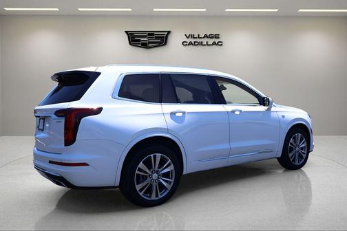 Crystal White Tricoat 2023 Cadillac XT6 Premium Luxury FWD