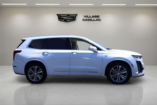 Crystal White Tricoat 2023 Cadillac XT6 Premium Luxury FWD