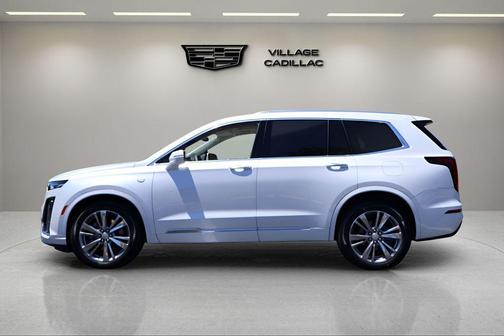 Crystal White Tricoat 2023 Cadillac XT6 Premium Luxury FWD