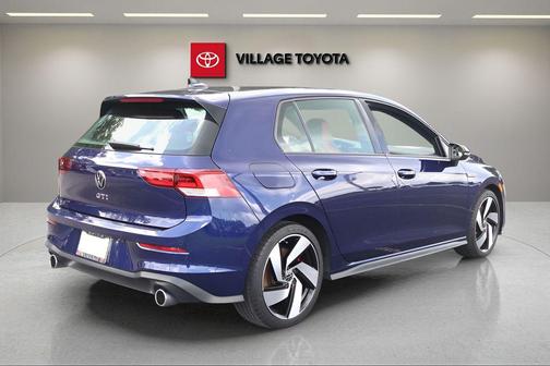 Atlantic Blue Metallic 2023 Volkswagen Golf GTI 1.4T TSI