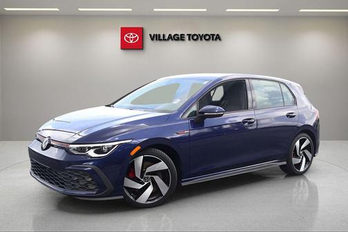 Atlantic Blue Metallic 2023 Volkswagen Golf GTI 1.4T TSI