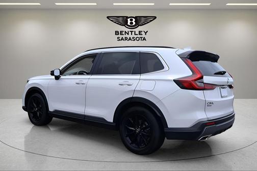 Platinum White Pearl 2025 Honda CR-V Hybrid Sport FWD