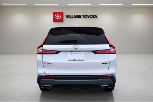 Platinum White Pearl 2025 Honda CR-V Hybrid Sport FWD