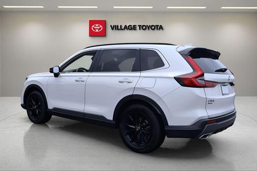 Platinum White Pearl 2025 Honda CR-V Hybrid Sport FWD