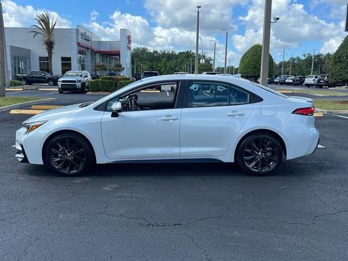 Wind Chill Pearl 2023 Toyota Corolla XSE