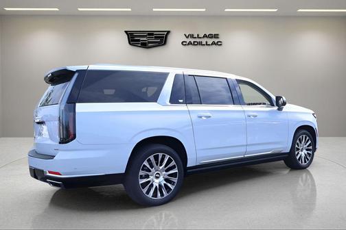 Vibrant White Tricoat 2026 Cadillac Escalade ESV Platinum