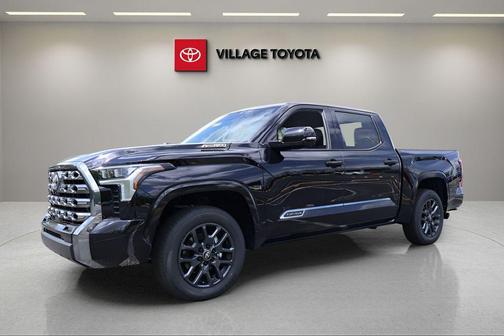 Midnight Black Metallic 2026 Toyota Tundra Hybrid Platinum