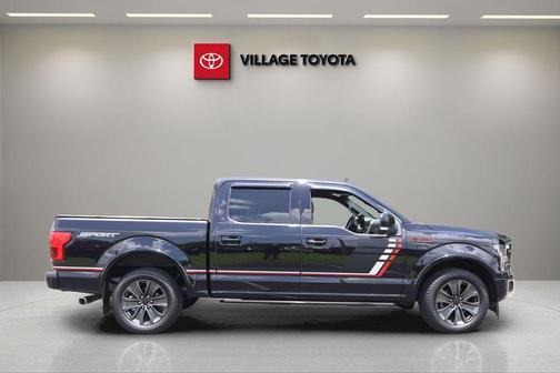 Shadow Black 2018 Ford F-150 Lariat