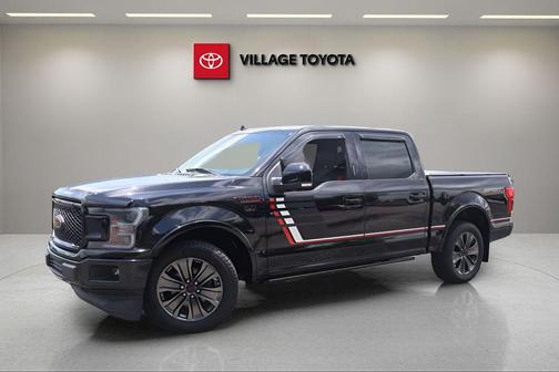 Shadow Black 2018 Ford F-150 Lariat