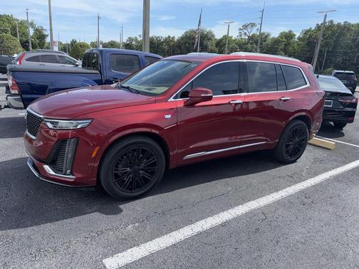 Red Horizon Tintcoat 2020 Cadillac XT6 Premium Luxury AWD