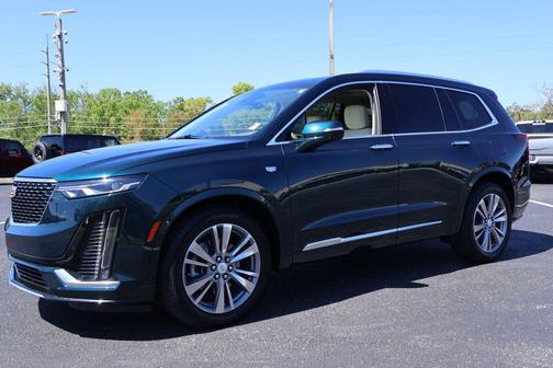 Emerald Lake Metallic 2025 Cadillac XT6 Premium Luxury FWD