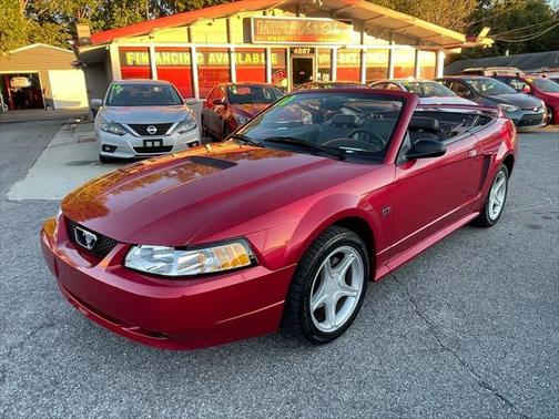 Red 2000 Ford Mustang GT