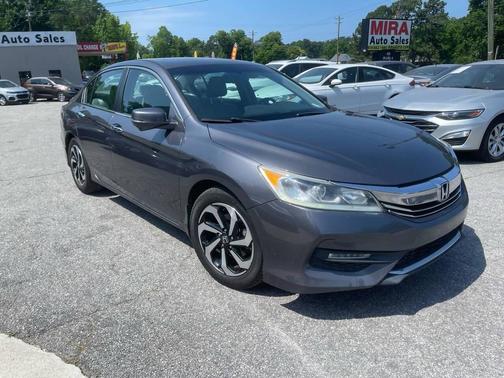 Gray 2017 Honda Accord EX-L