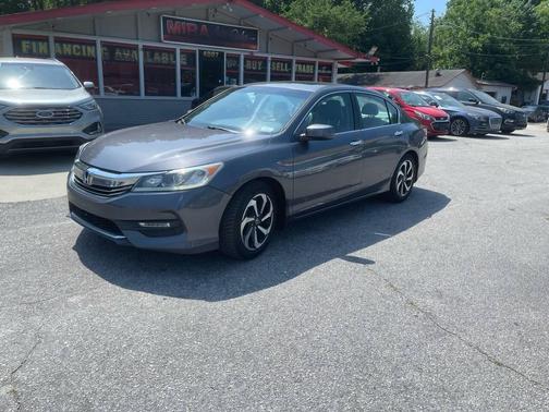 Gray 2017 Honda Accord EX-L