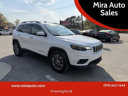 Bright White Clearcoat 2019 Jeep Cherokee Latitude Plus