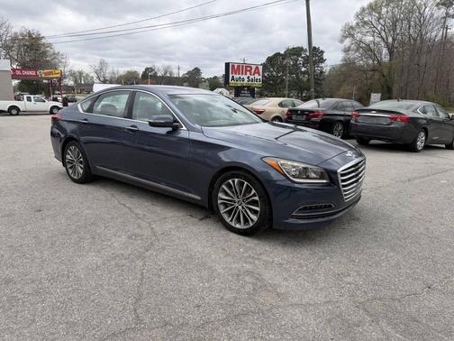 Montecito Blue 2016 Hyundai Genesis 3.8
