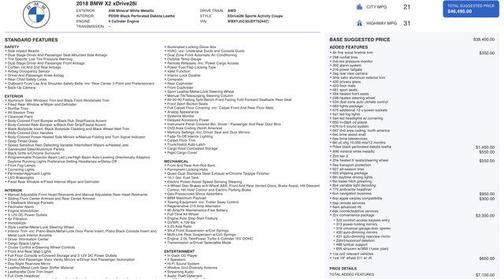 2018 BMW X2 xDrive28i