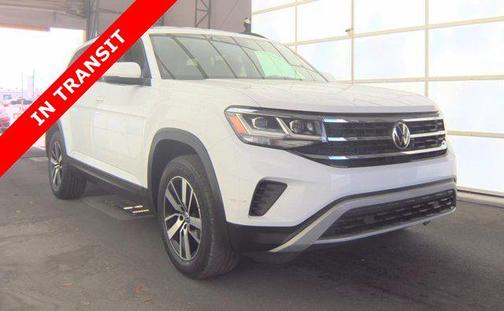 Pure White 2021 Volkswagen Atlas 2.0T SE