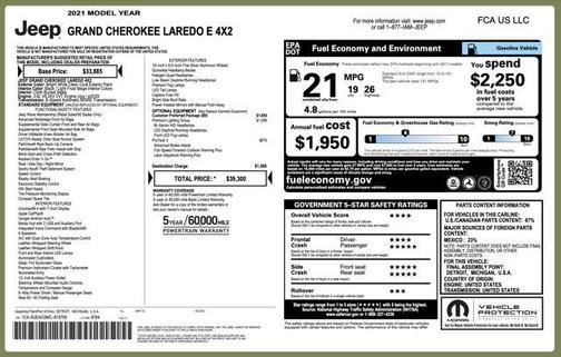 2021 Jeep Grand Cherokee Laredo