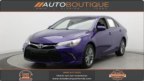 Blue Crush Metallic 2015 Toyota Camry SE