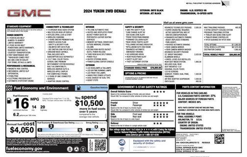 2024 GMC Yukon Denali