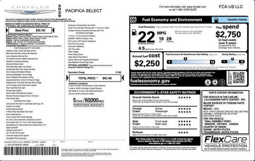 2026 Chrysler Pacifica L