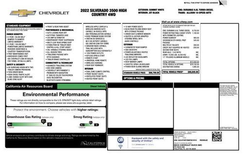 2022 Chevrolet Silverado 3500 High Country