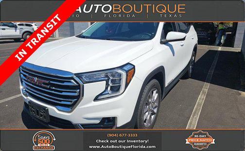 Summit White 2022 GMC Terrain SLT