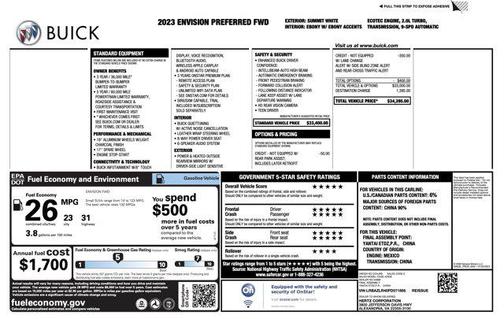 2023 Buick Envision Preferred FWD